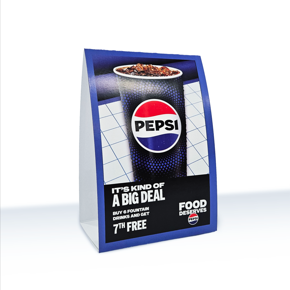 an example of pepsi signage 
