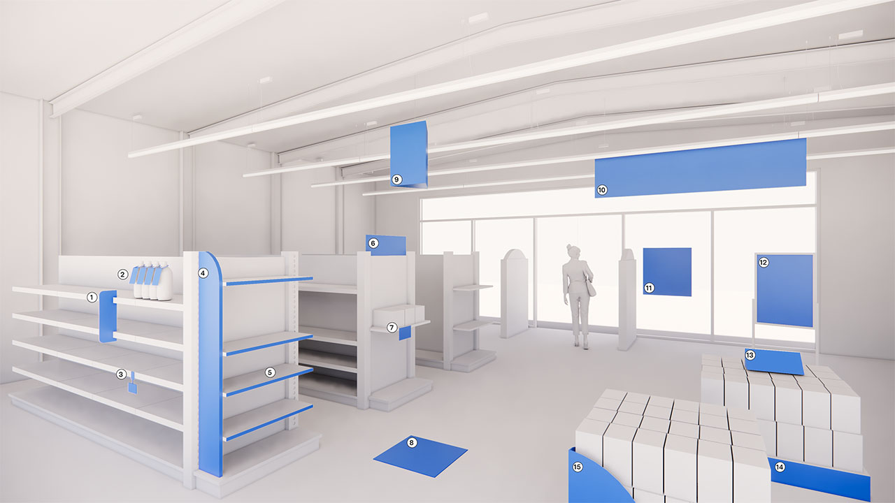 Rendering of Retail